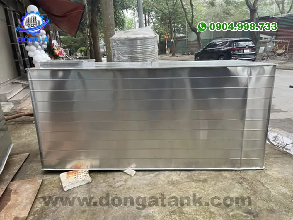 Báo giá bể ngầm inox gia đình chống thấm nước tuyệt đối