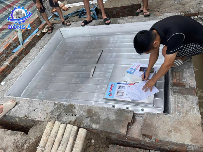 Bể Nước Ngầm Inox Đông Á 2500L