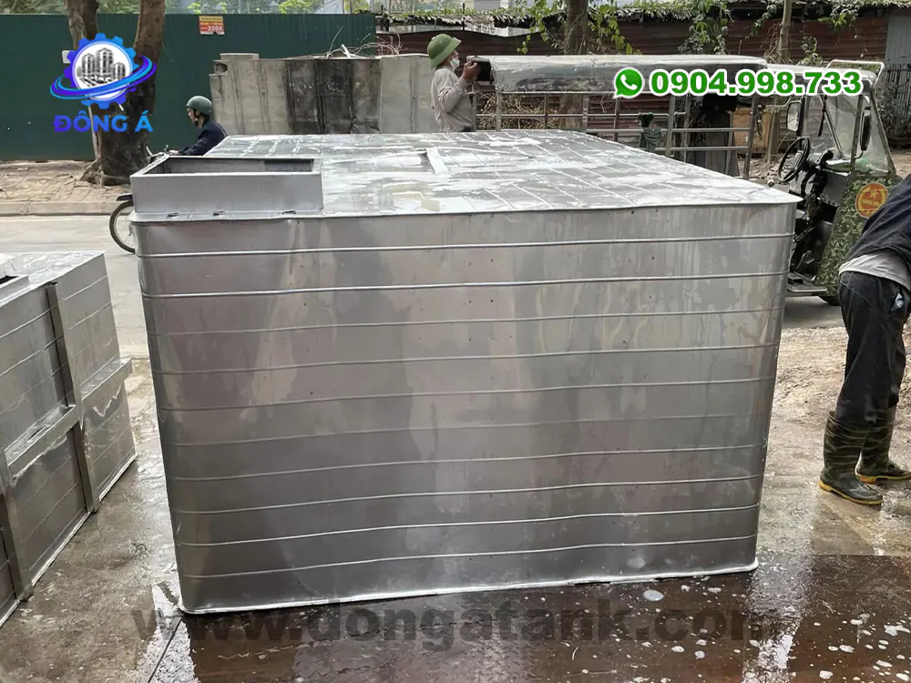 Hướng dẫn lắp đặt bể ngầm inox đúng kỹ thuật tránh sụt nở