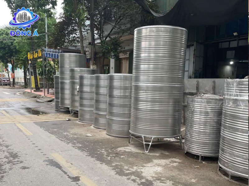 Bồn bảo ôn inox đứng Đông Á 12.000L