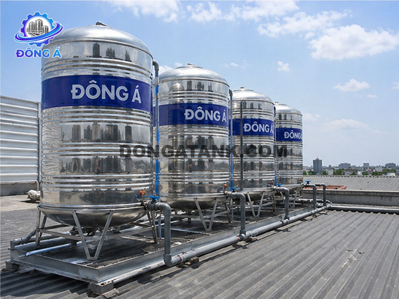 Sale lớn bồn inox gia đình & công nghiệp Đông Á – Giảm giá sập sàn 2026