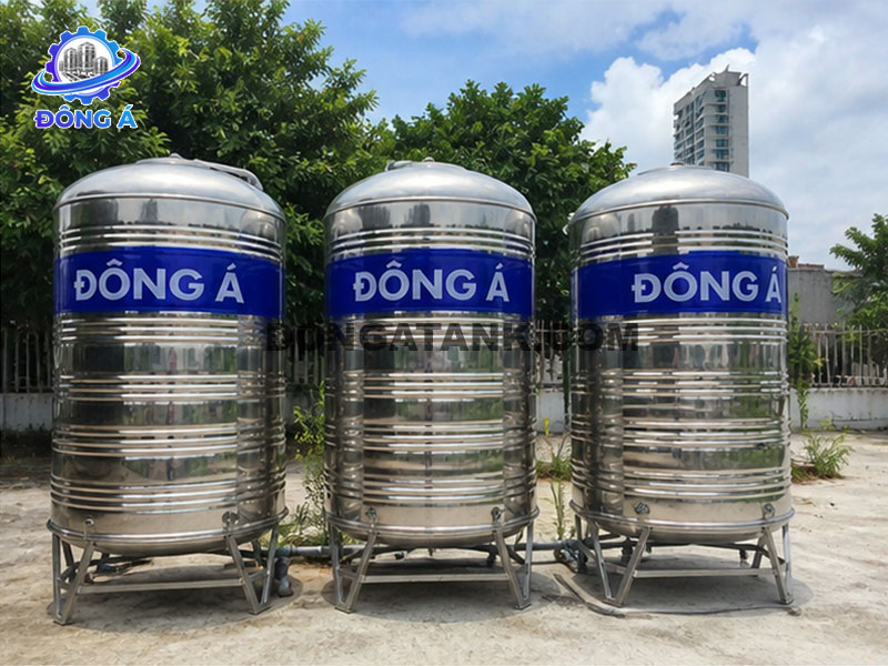 Bồn Inox Đông Á 700L đứng (Φ720)
