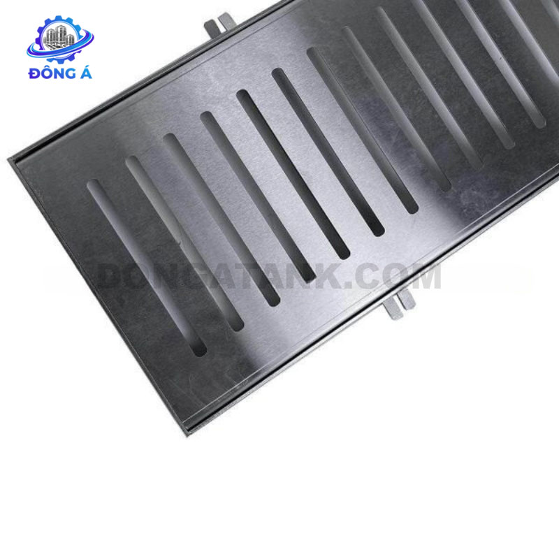 Nắp rãnh thoát nước tấm liền tải thấp Đông Á