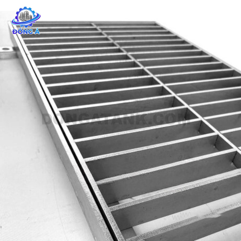 Nắp rãnh thoát nước Grating nan ngang - tải rất cao