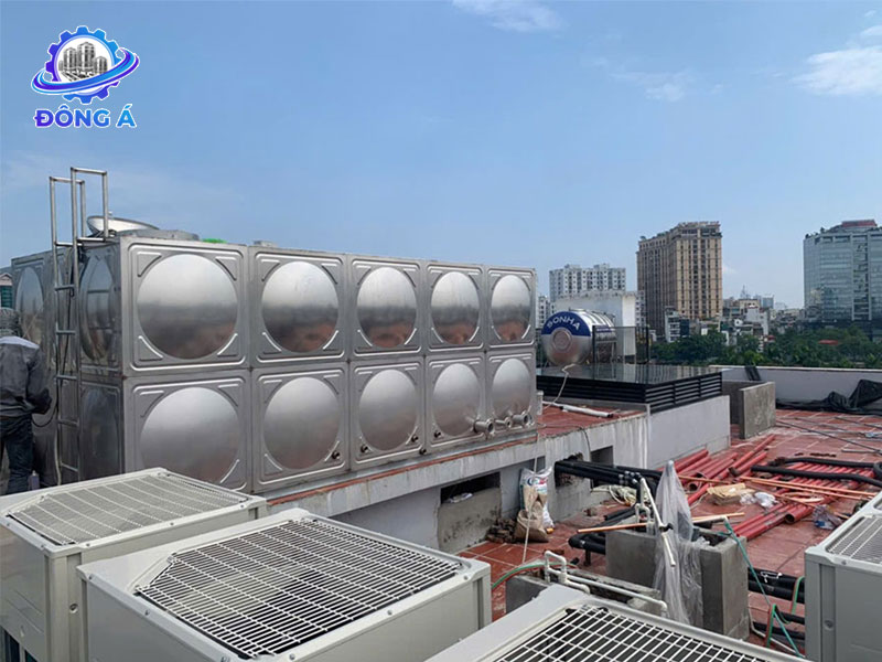 Bồn inox lắp ghép Đông Á 30.000L