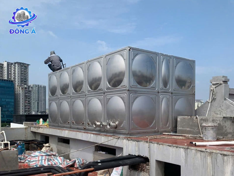 Bể nước inox công nghiệp Đông Á 270 m&sup3;