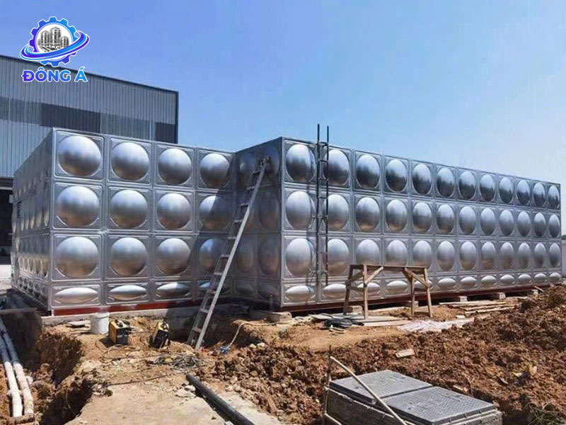 Bồn inox lắp ghép Đông Á 30.000L
