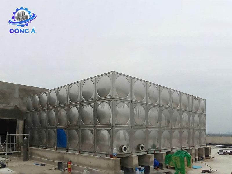 Bồn bể inox công nghiệp Đông Á 360 m&sup3;