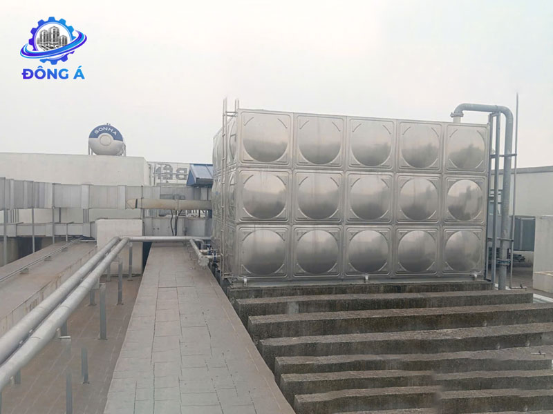 Bể nước inox công nghiệp Đông Á 270 m&sup3;