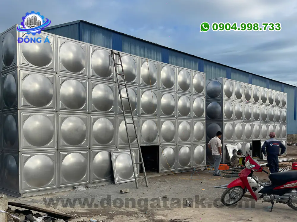 Top 5 lý do nên chọn bể inox lắp ghép cho tòa nhà chung cư