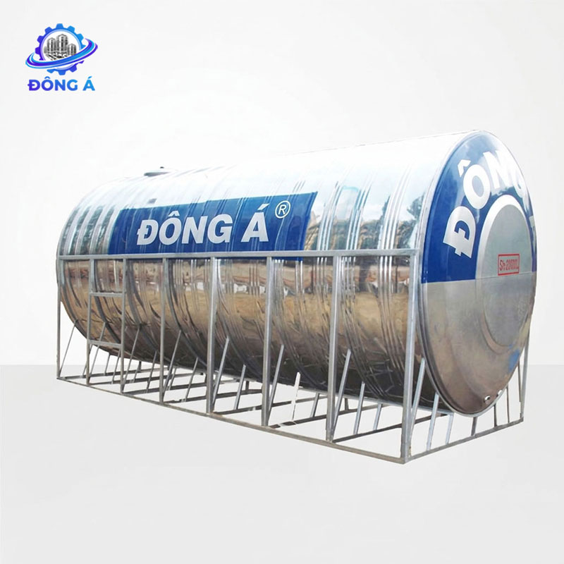 Bồn nước công nghiệp Đông Á 25000L ngang